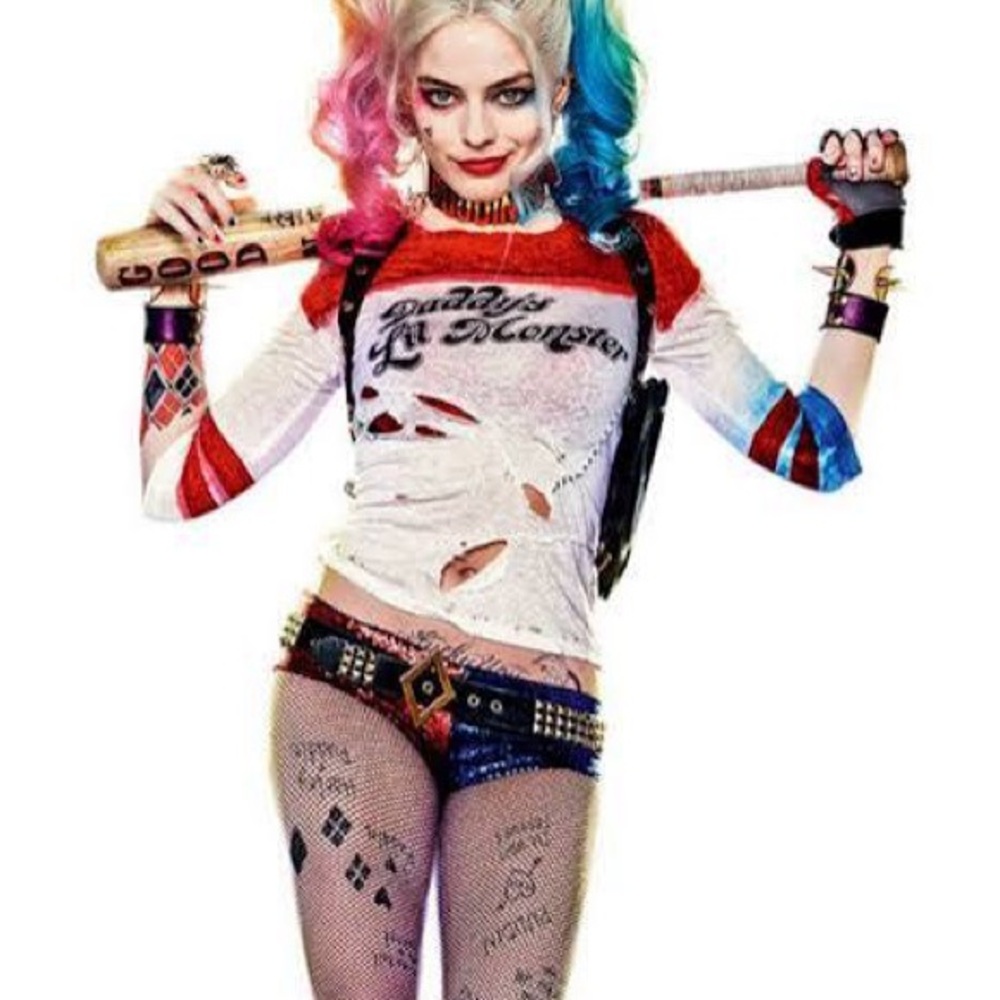 Harley Quinn S-Squad Cosplay Costume XS